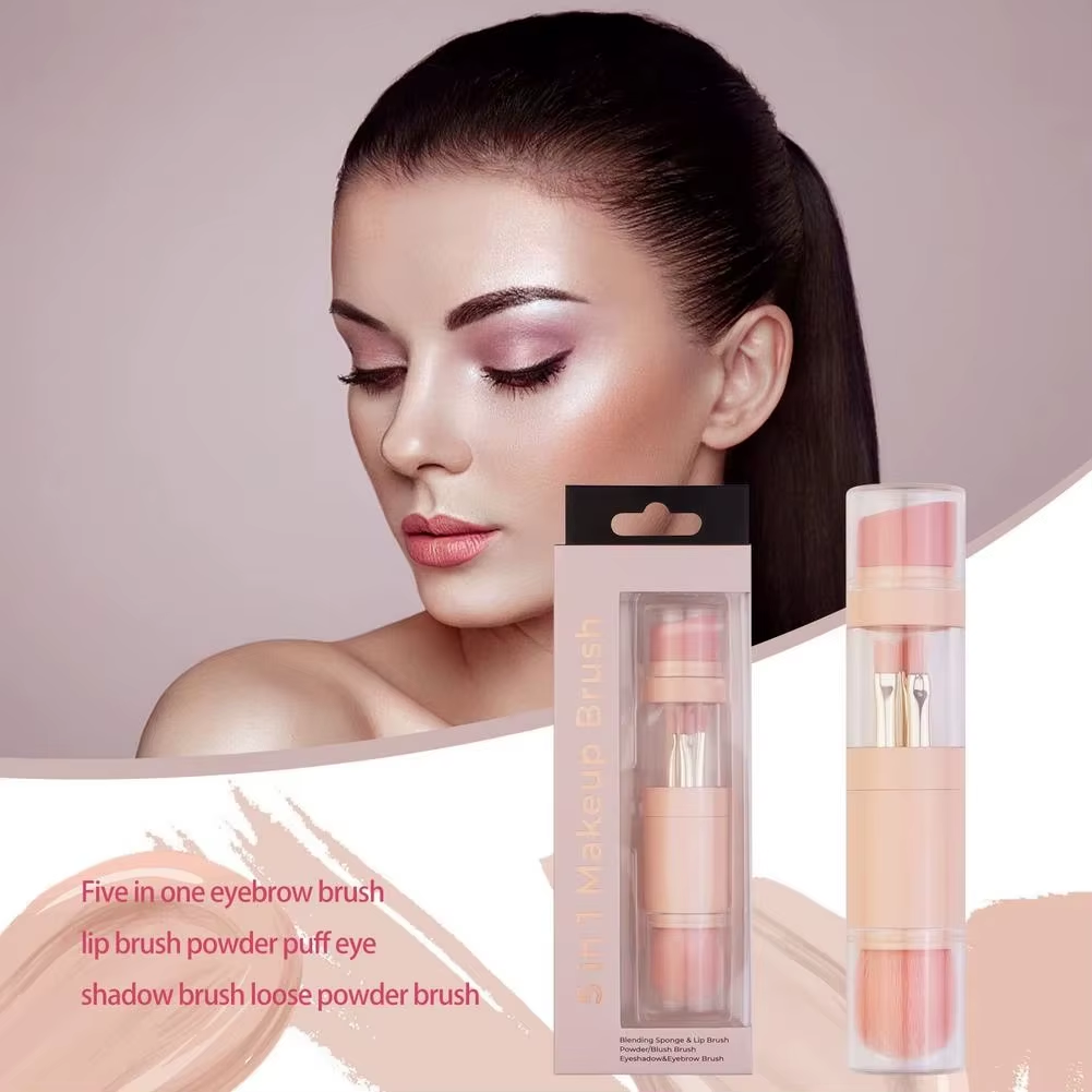5-in-1 Makeup Brush Set