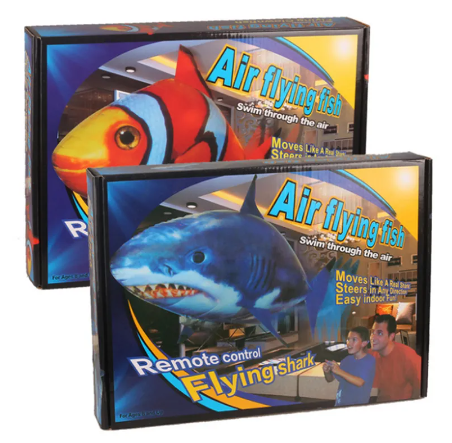 Afstandsbedienbare vliegende haai