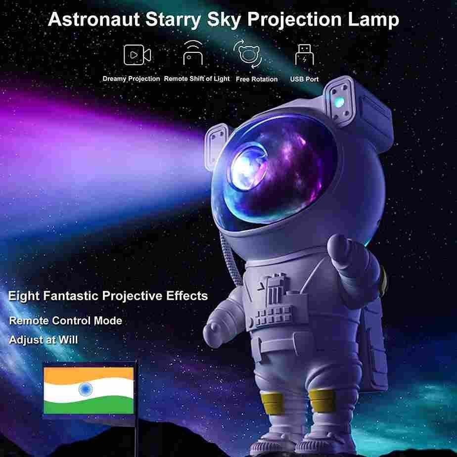 Astronaut Galaxy Projection