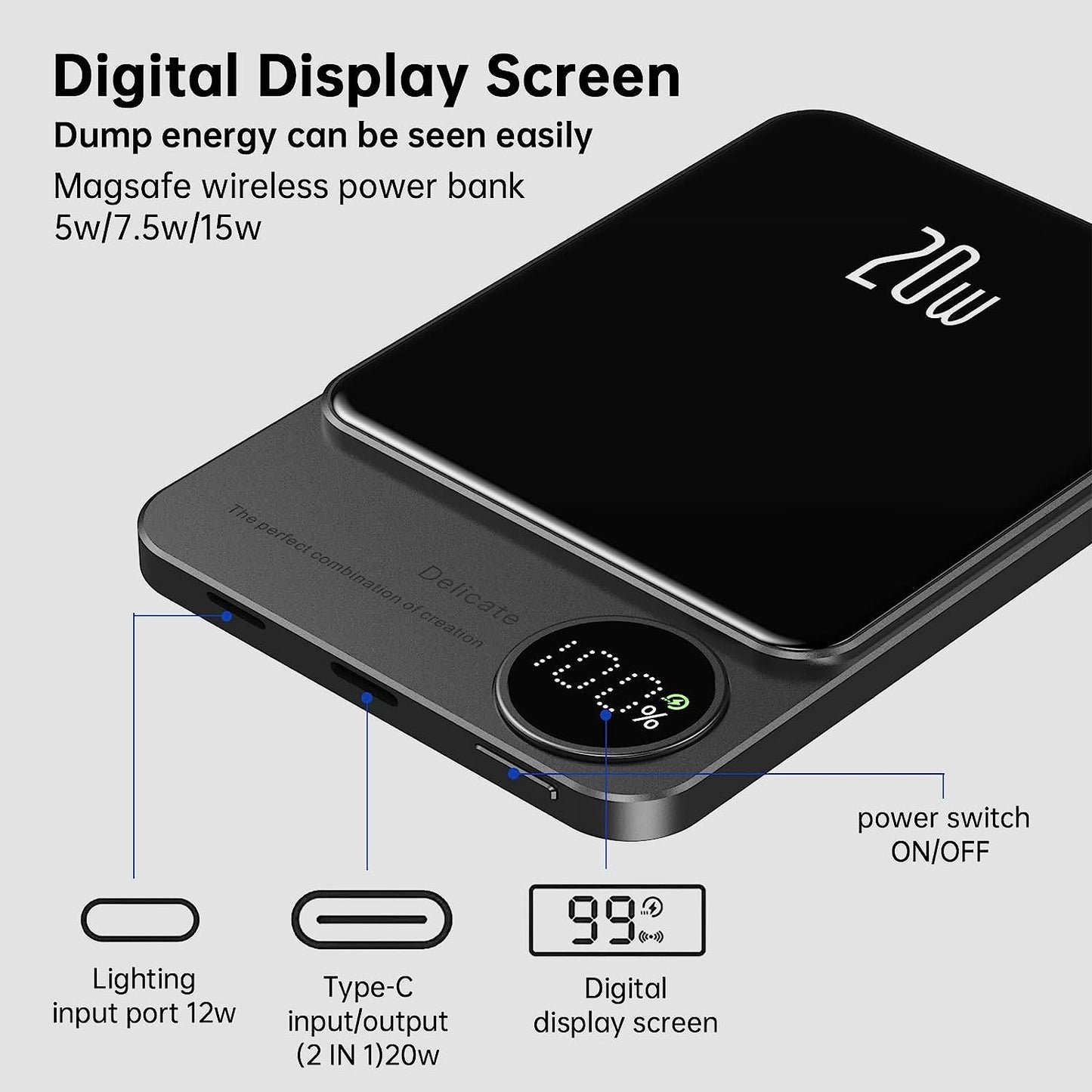 Magnetic Power Bank