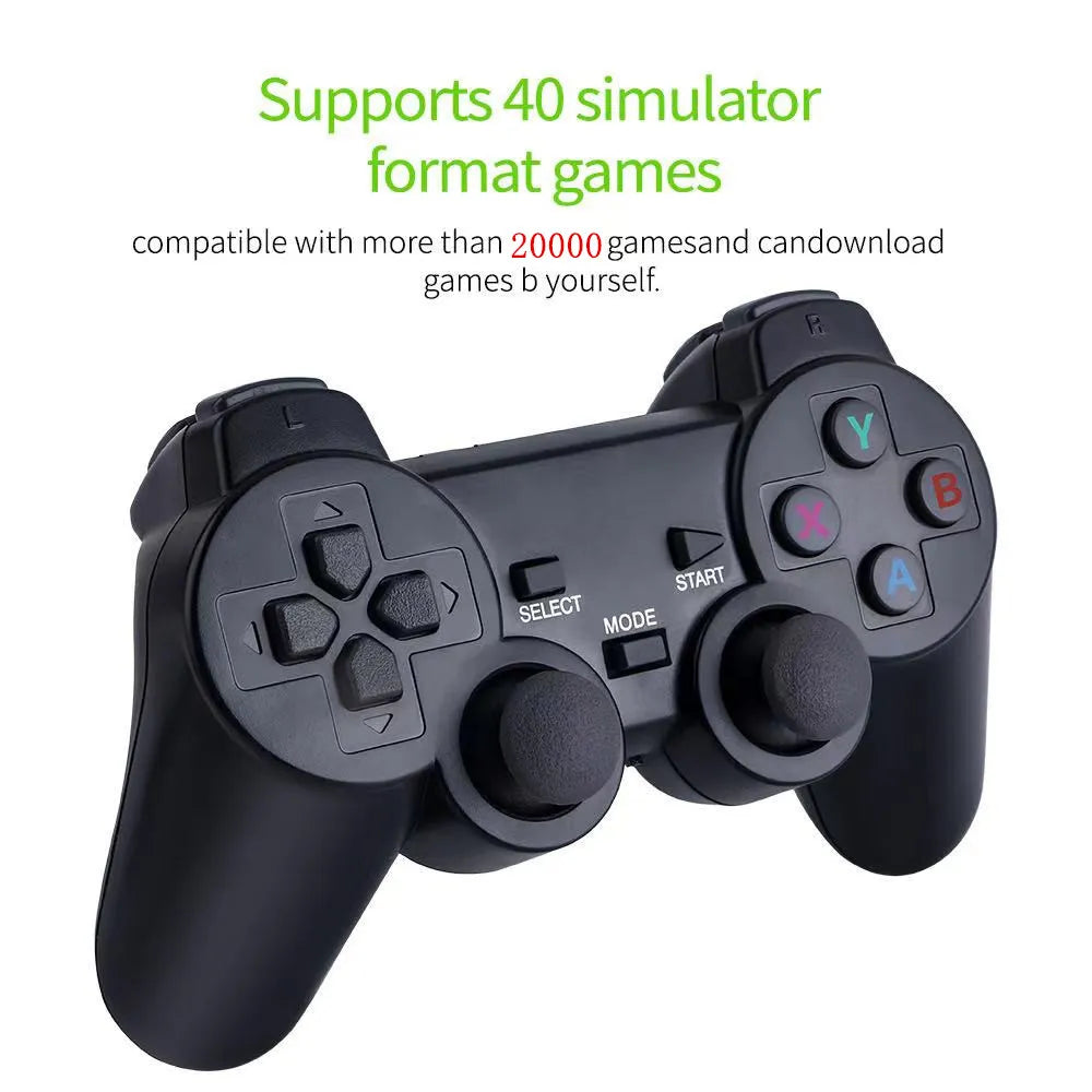 Wireless 4K Game Console with 20,000+ Games
