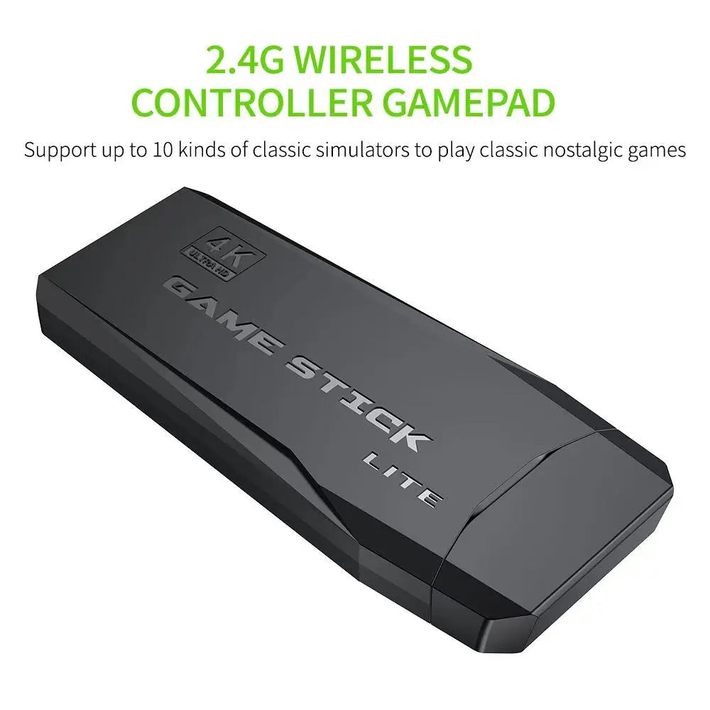 Wireless 4K Game Console with 20,000+ Games