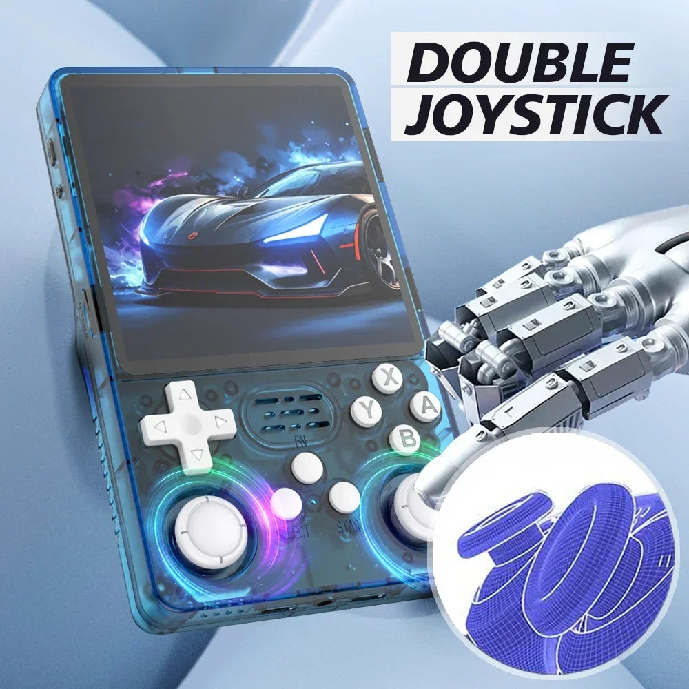 BOYHOM R36 Plus Retro Gameconsole: Linux, 4-inch IPS Scherm, RK3326 Chipset