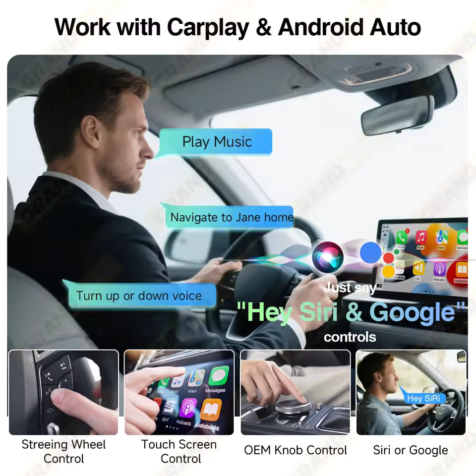 Wireless CarPlay & Android Auto Adapter