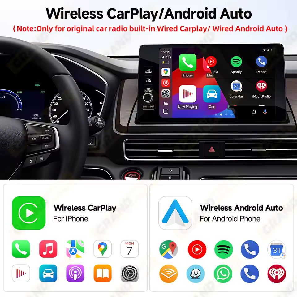 Wireless CarPlay & Android Auto Adapter