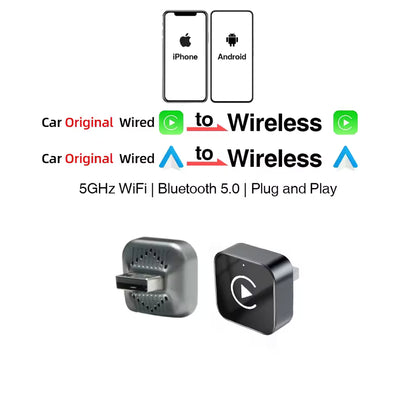 Wireless CarPlay & Android Auto Adapter
