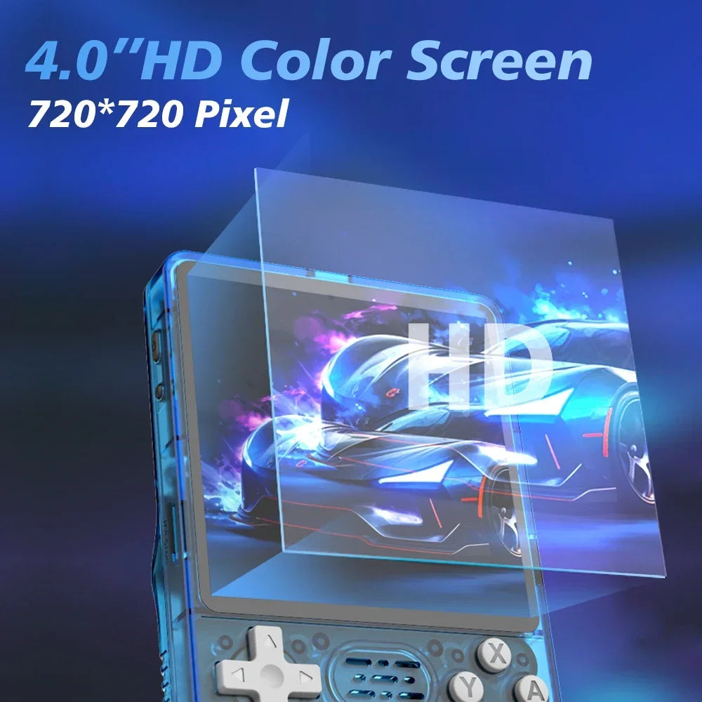 BOYHOM R36 Plus Retro Gameconsole: Linux, 4-inch IPS Scherm, RK3326 Chipset