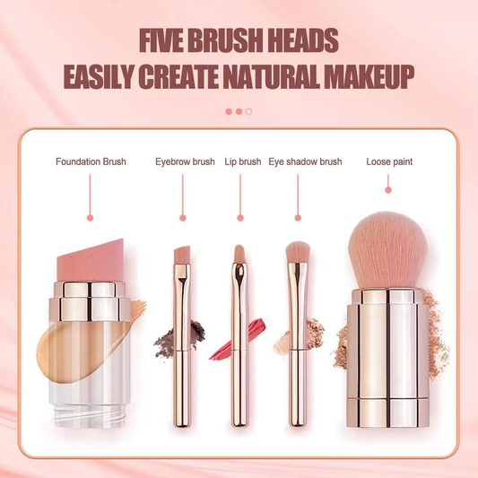 5-in-1  Makeup Brush Set