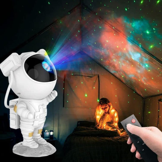 Astronaut  Galaxy Projection