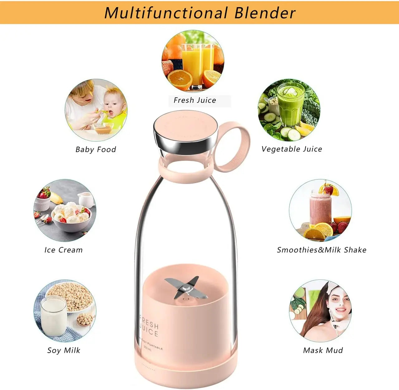 Portable Juice Mix Blender